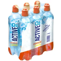 Active O2 Orange Lemon (6×50 cl) Clearance