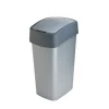 Curver Afvalbak 50 liter flat / Antraciet Clearance