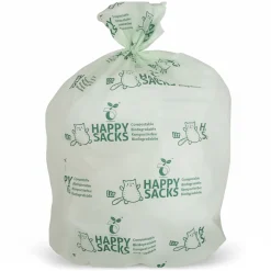 Happy Sacks Afvalzak bio 50x57cm T15 30 liter (10 stuks) Best