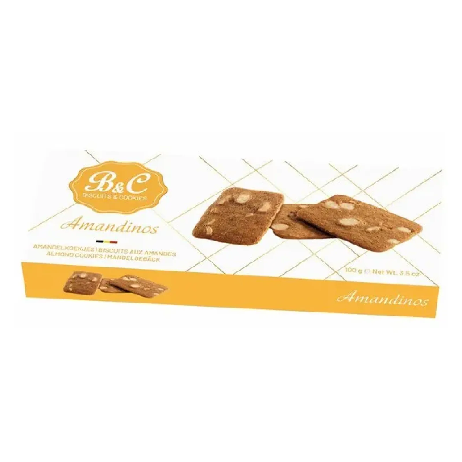 Biscuits & Cookies Amandinos Boter (12x 100g) Outlet