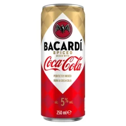 Bacardi & Coca Cola Spiced Blik (12×250 ml) Best