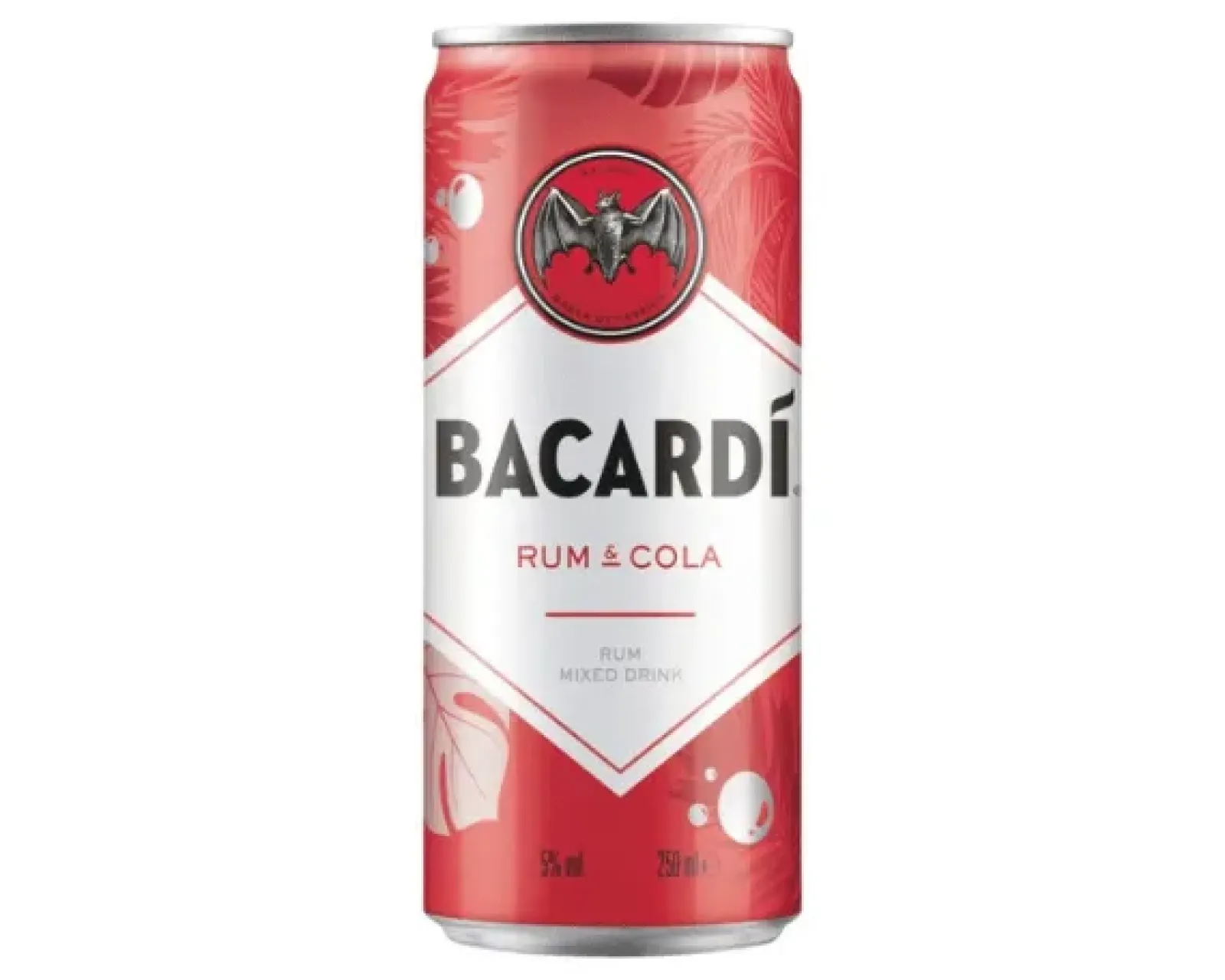 Bacardi & cola blik (24x 25cl) Best