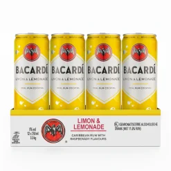 Bacardi Limon & Lemonade blik (12x 25cl) Discount