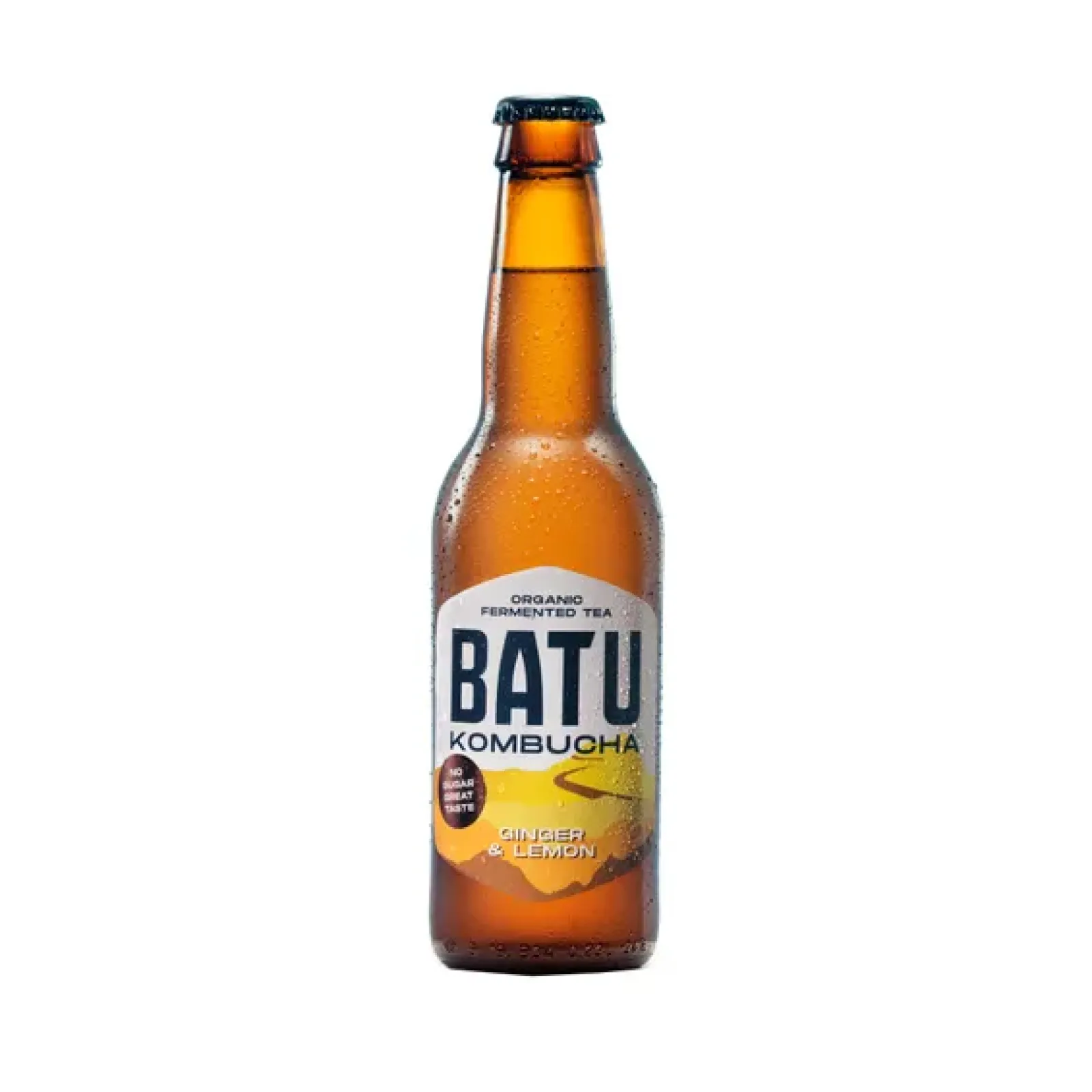 Batu Kombucha Ginger & Lemon fles (12×33 cl) Best