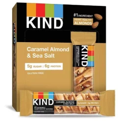BE-KIND Single Caramel Almond & Seasalt (12x 40gr) New