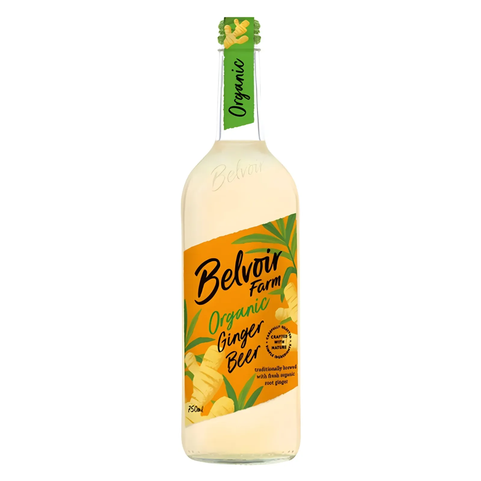 Belvoir Farm Ginger Beer Pressé Bio (6X 750ml) Outlet