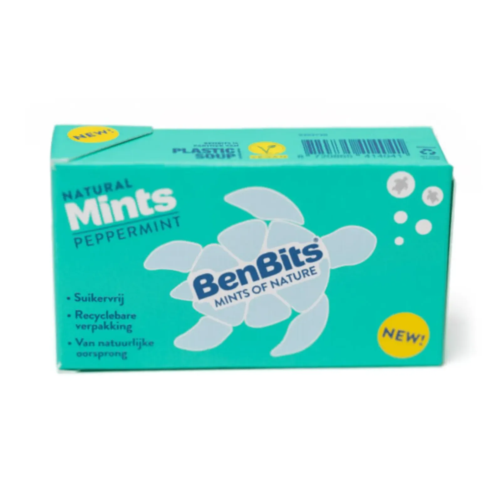 BenBits Mints Peppermint Fliptop Doosje (24x 30gr) Hot