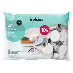 Bolsius Maxi Theelichten (40 stuks) New