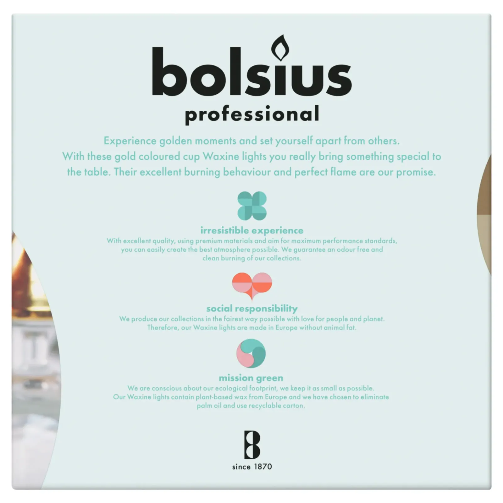 Bolsius Professional Waxinelichten 6 uur (500 stuks) Clearance