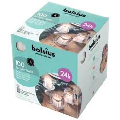 Bolsius relight navulling transparant (100 stuks) Clearance