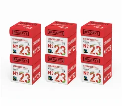 Bradley's Bradley’s Favourites Black Tea Strawberry No. 23 (72x 2g) Clearance