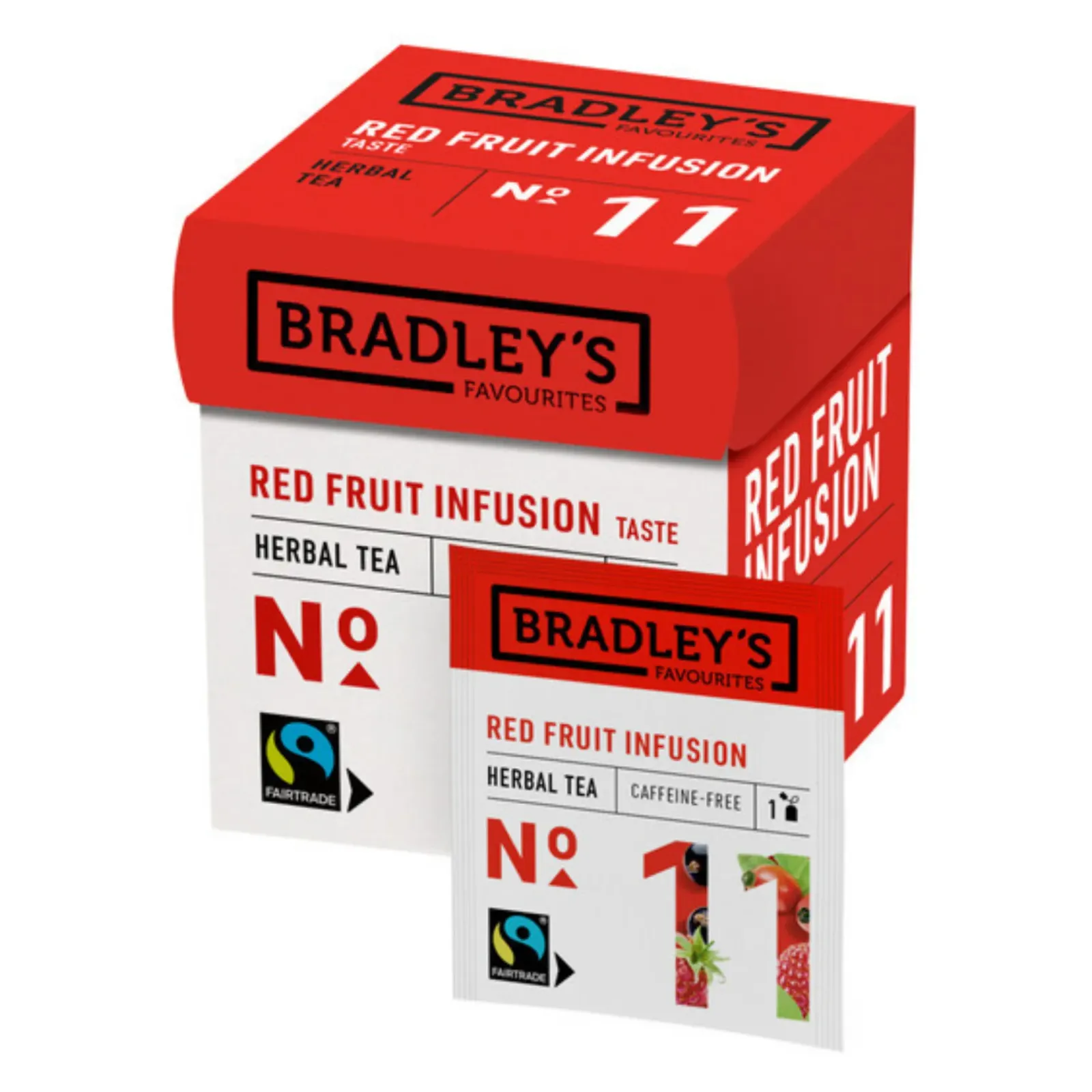 Bradley's Bradley’s Favourites Red Fruit Infusion No. 11 (72x 1,5 gram) Clearance