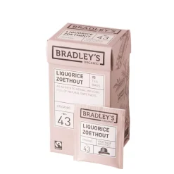 Bradley's Bradley’s Organic Liquorice N.43 2 gr (4x 25 stuks) Clearance