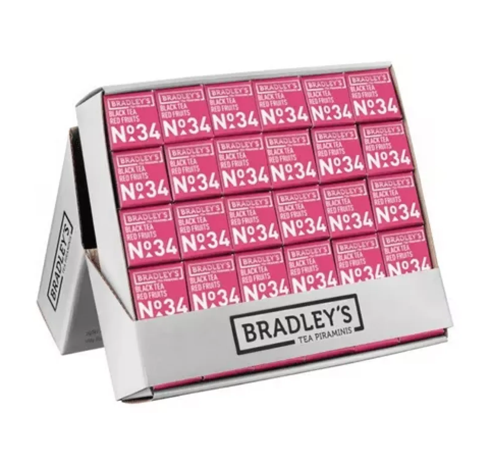 Bradley's Bradley’s Piramini Black Tea Red Fruits NO.34 (30 stuks) Best