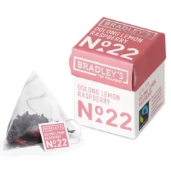 Bradley's Bradley’s Piramini Oolong Lemon Raspberry Thee NO.22 (30 stuks) Best