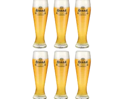 Brand Weizen Glas (6x 50cl) Hot