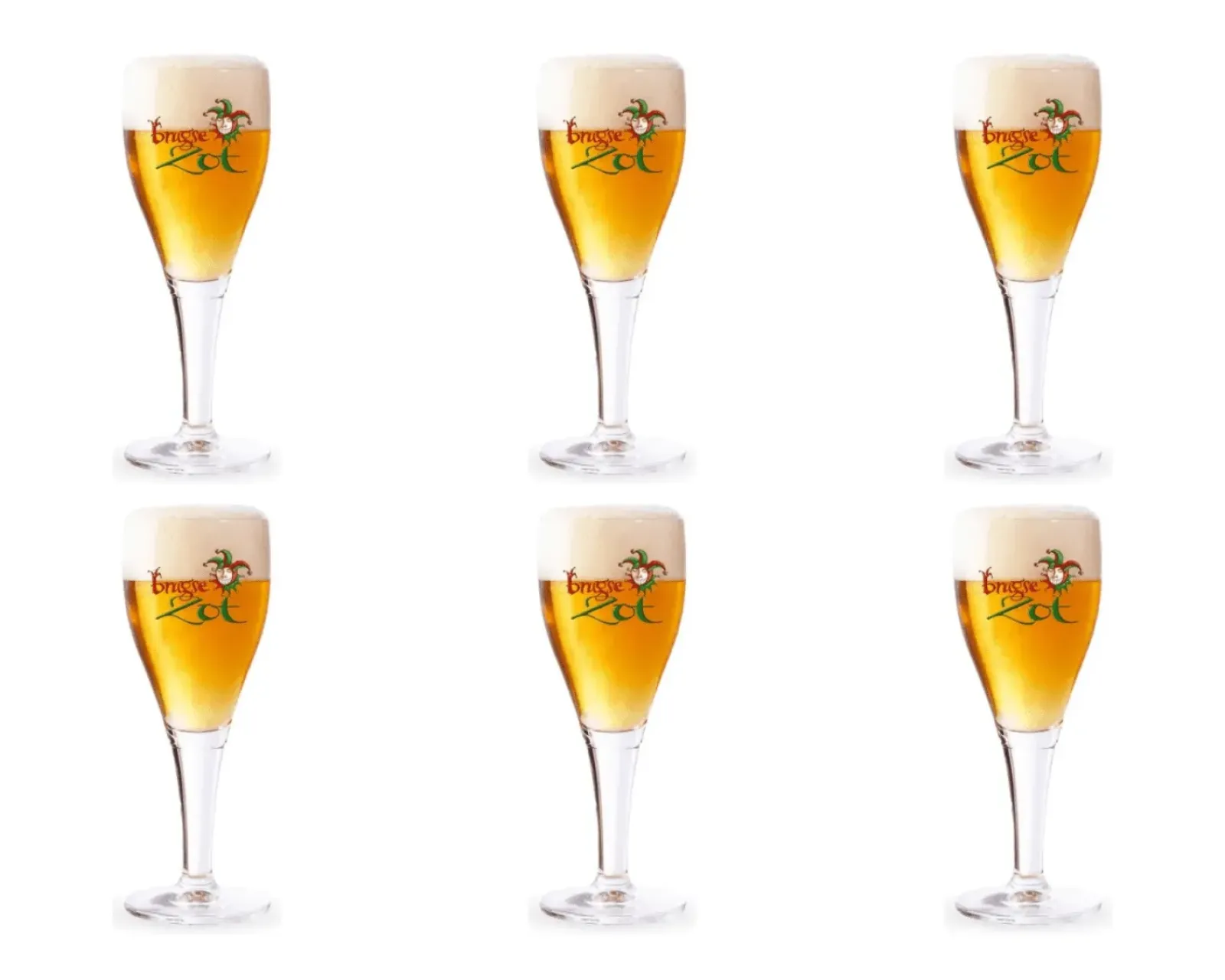 Brugse Zot Glas (6x 33cl) Hot