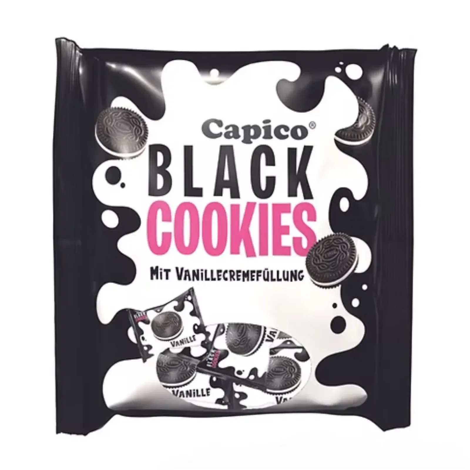 Capico Black Cookies Vanille (24 x 200g) New