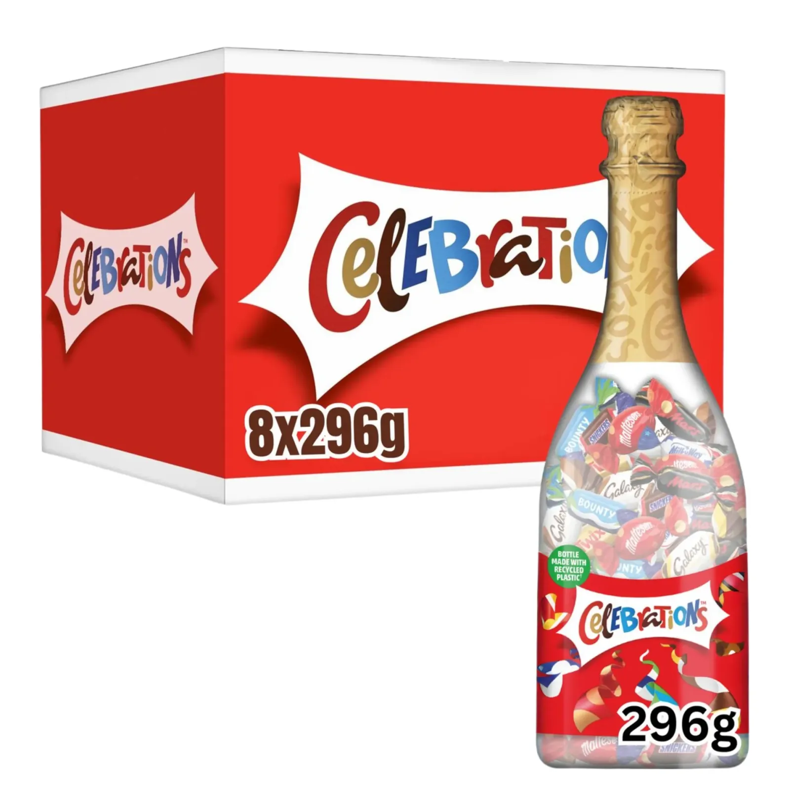 Celebrations Sustainable Fles (8x 296gr) New