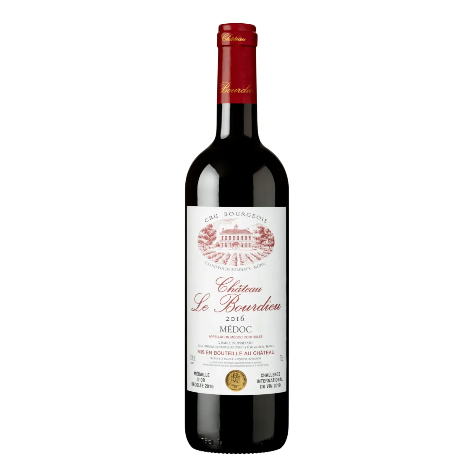 Chateau Le Bourdieu Bordeaux Superieur (0.75 liter) New