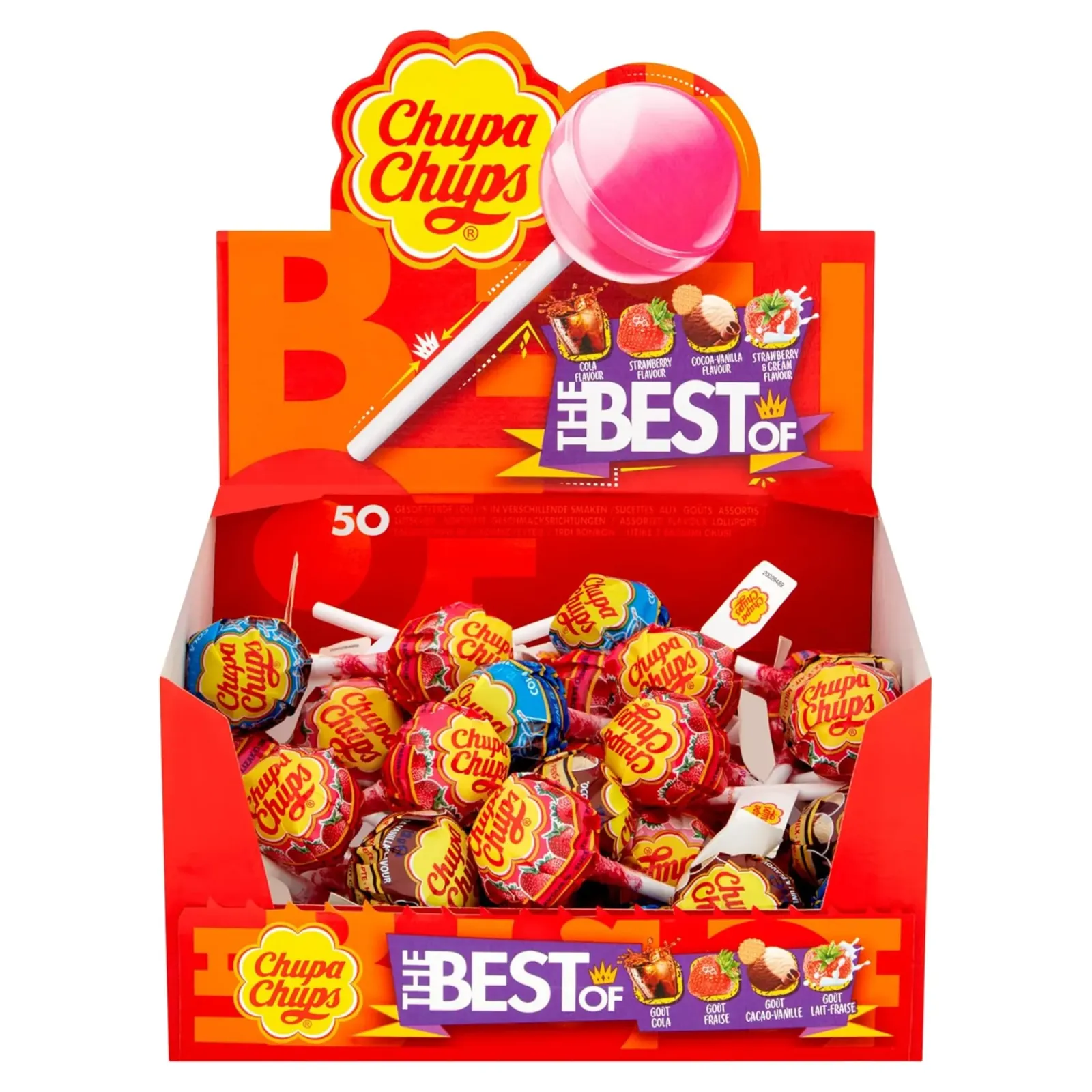 Chupa Chups Lollie The Best Of (50x 12gr) Online