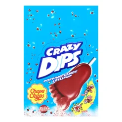 Chupa Chups Chupa Crazy Dips Cola (24x 14gr) New