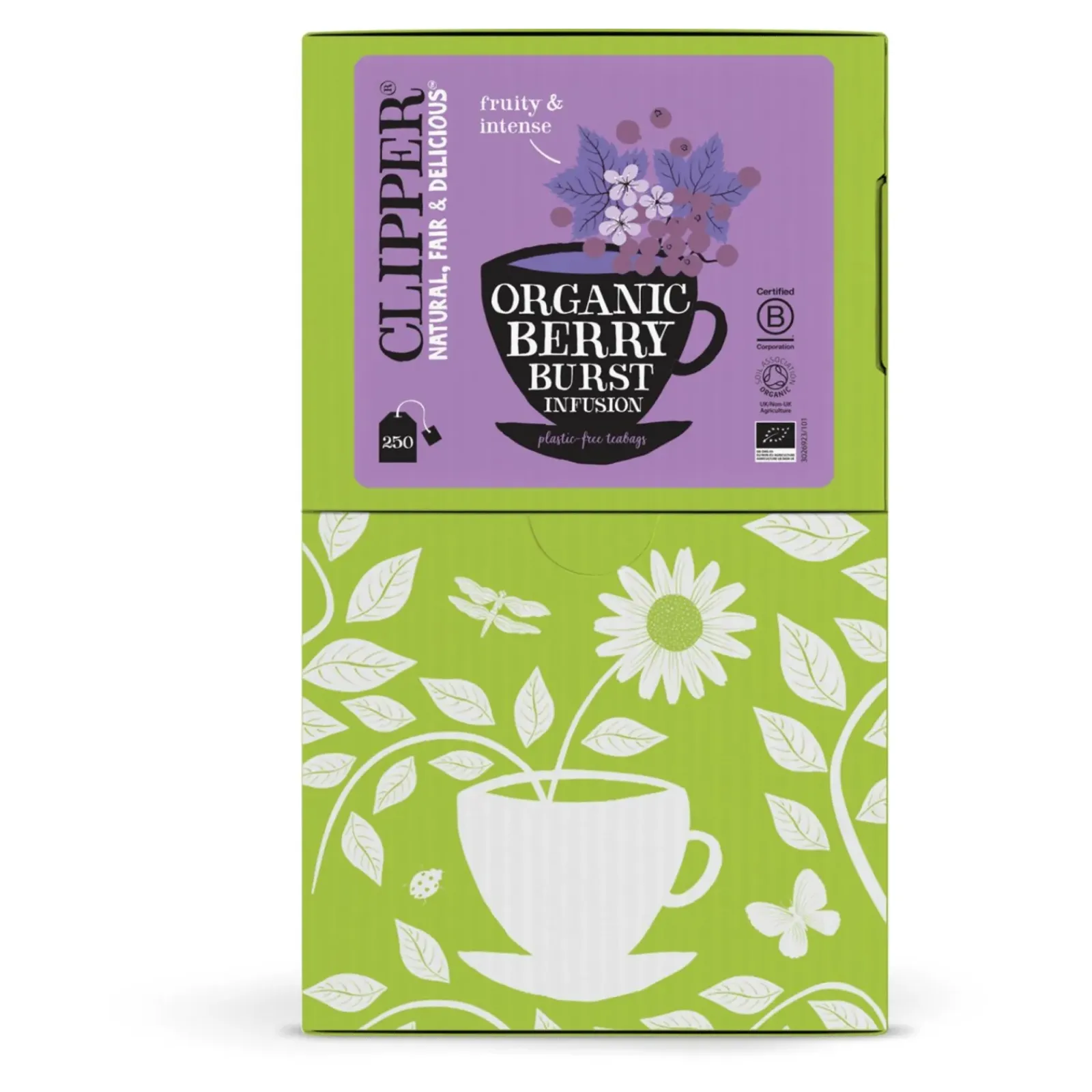 Clipper Infusion Berry Burst BIO (250 stuks) Outlet