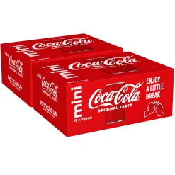 Coca-Cola Blik Mini (24x 150ml) Hot
