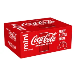 Coca-Cola Blik Mini (24x 150ml) Hot