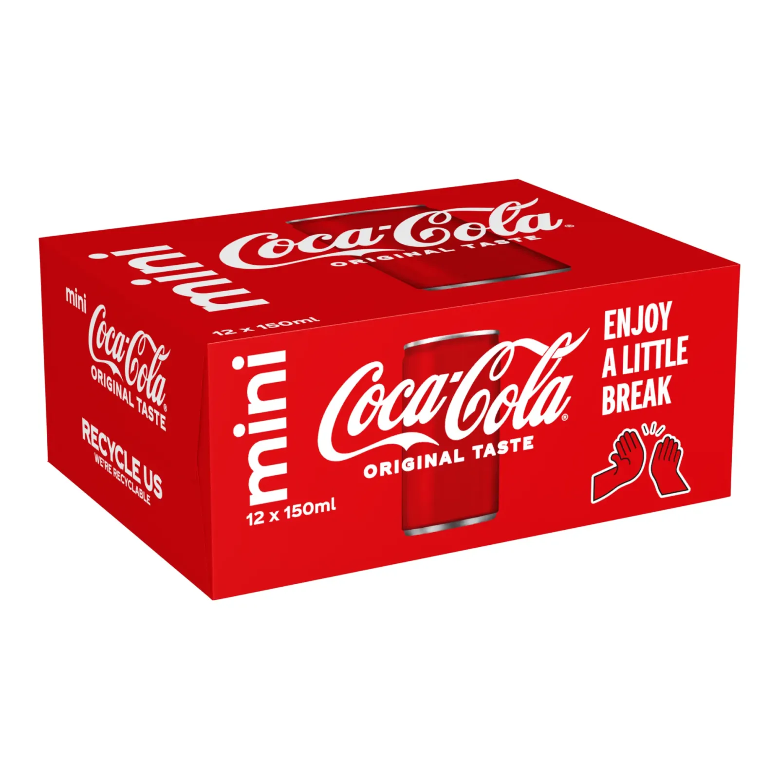 Coca-Cola Blik Mini (24x 150ml) Hot