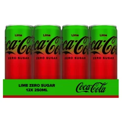 Coca-Cola Coca Cola Zero Sugar Lime blik (12x 250 ml) Clearance