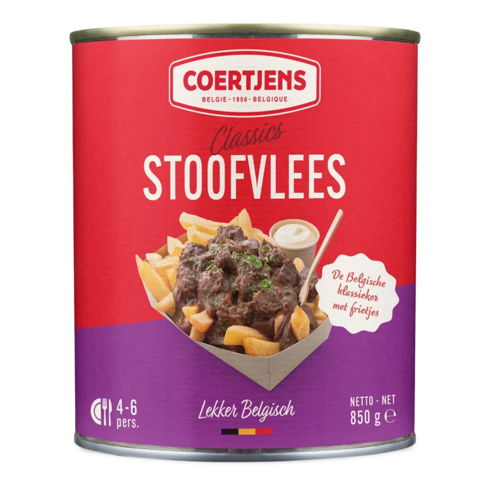 Coertjens stoofvlees (850 gram) New