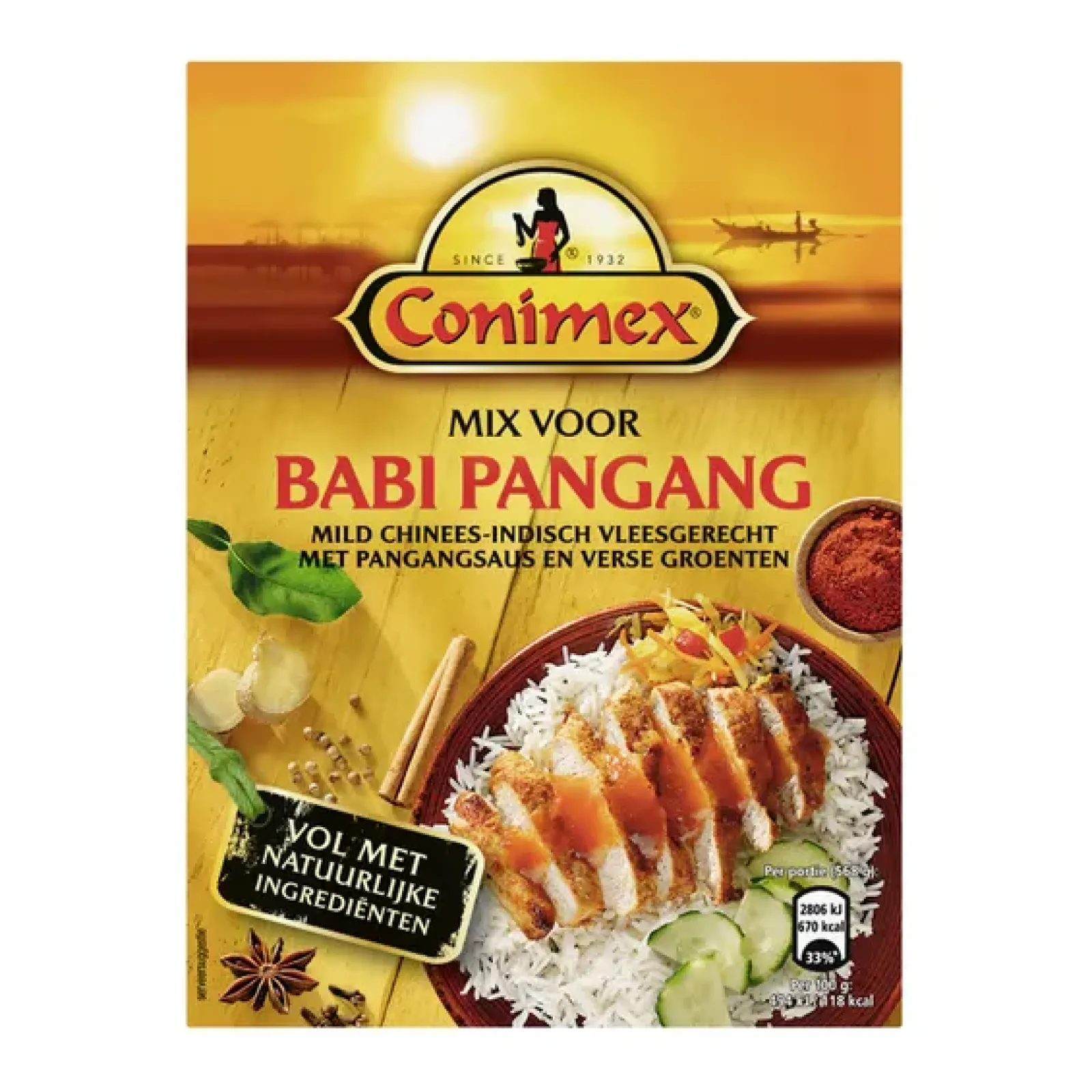 Conimex mix babi pangang natuurl (12x 73gr) Best