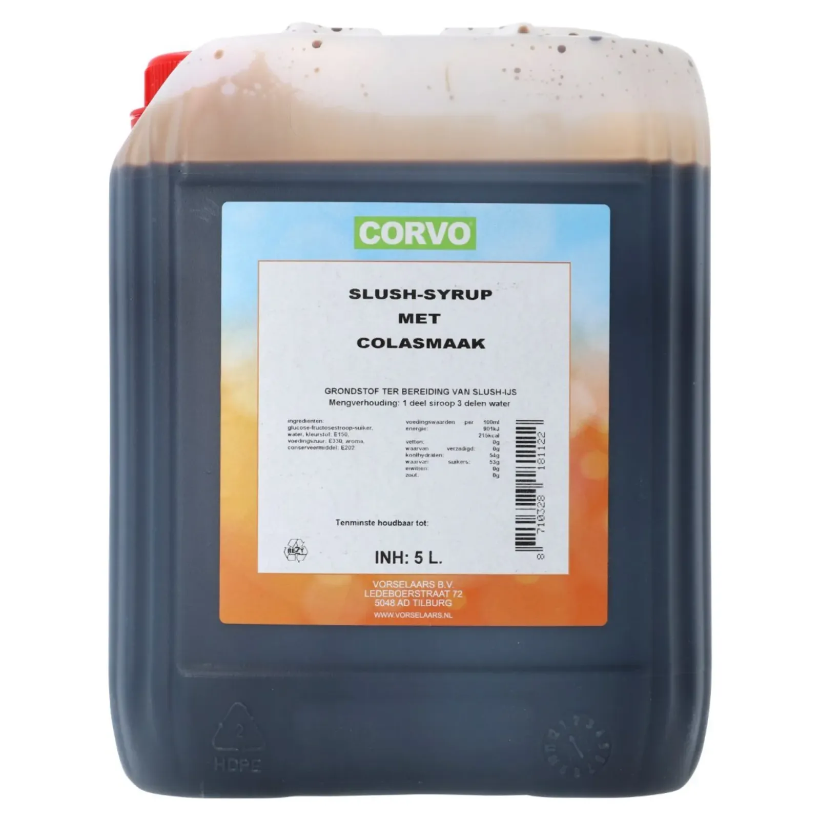 Corvo Slush Siroop Cola (5 liter) Clearance