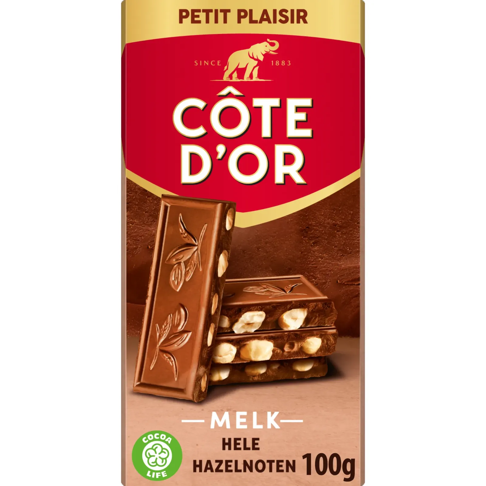 Cote d'or Cote d’Or Bloc Melk/Noot (20x 100g) Hot