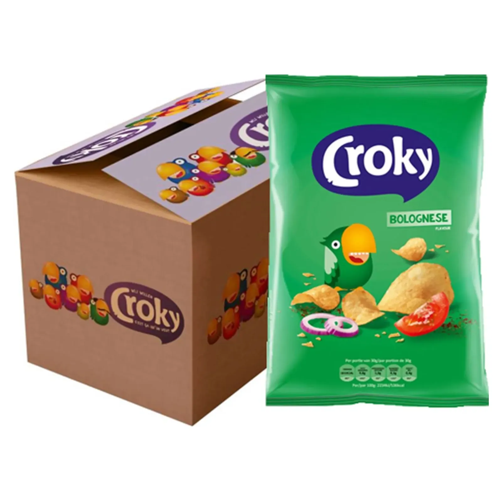 Croky Bolognese Chips (12x 100gr) Sale