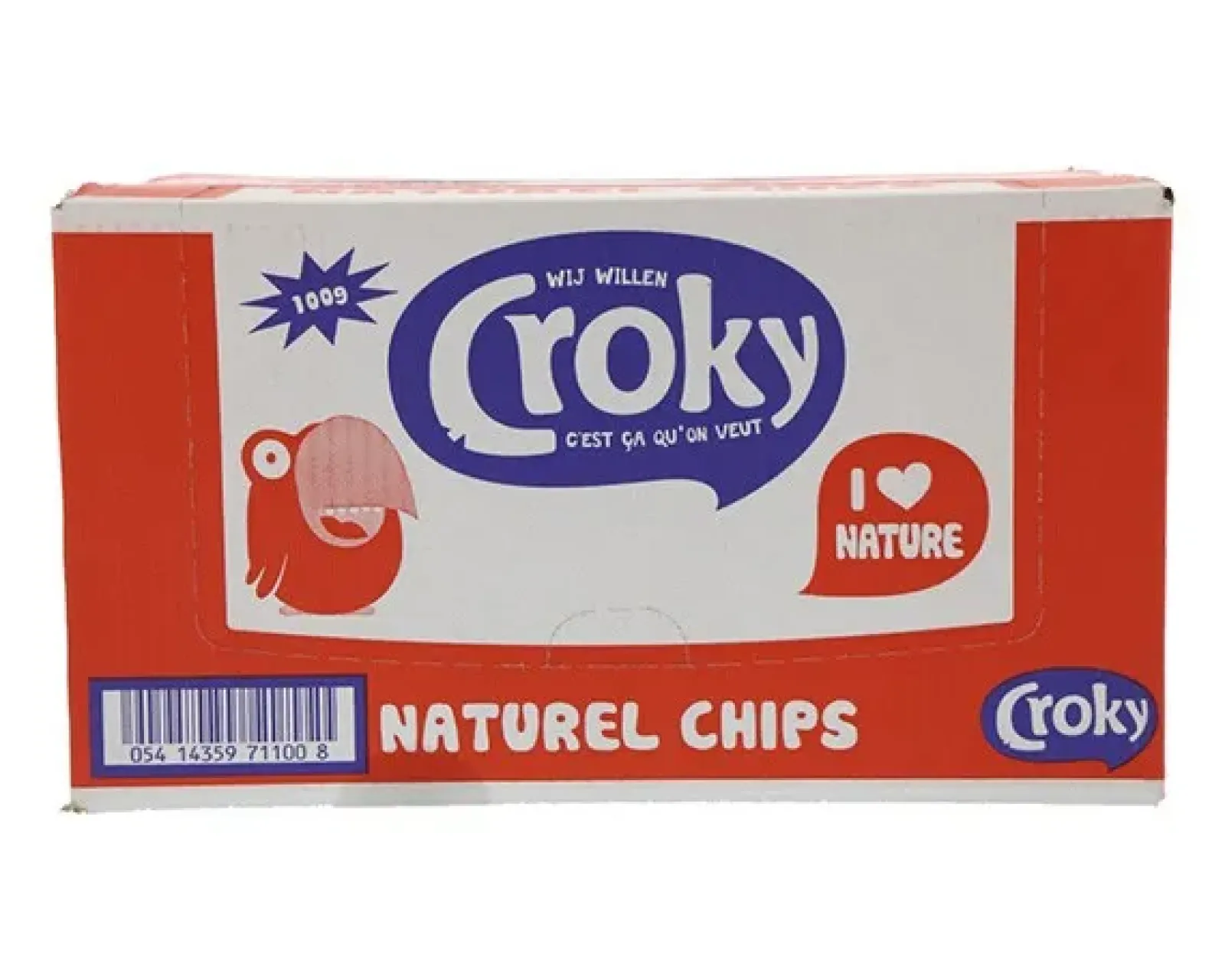 Croky Naturel (12x 100gr) Discount