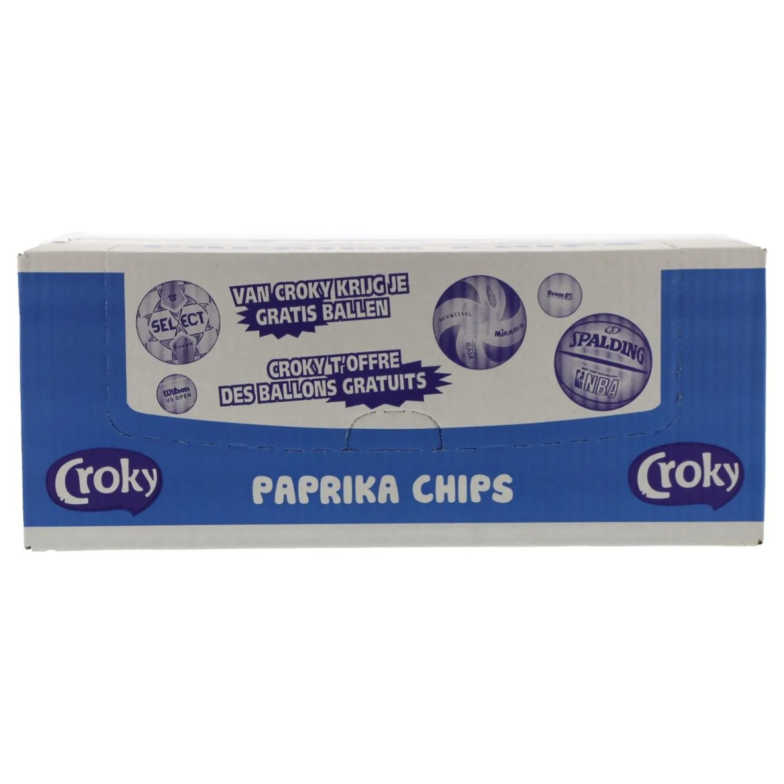 Croky Paprika Chips (12x 100gr) Online