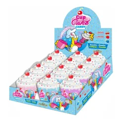 Funny Candy Cupcake Dip + Lick (12x 40gr) New