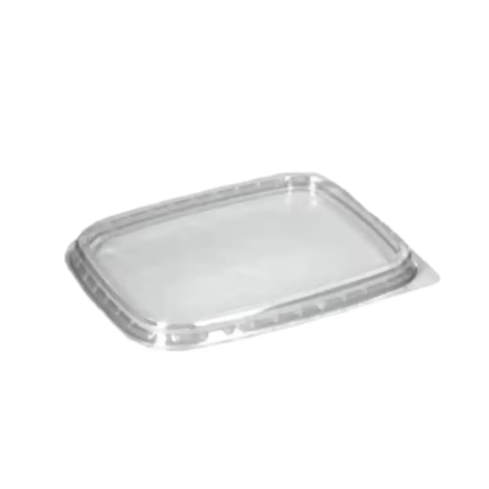 Deksel Saladebak Rechthoek aPET T1 (50 stuks van 10,8x 8,2 cm) Hot