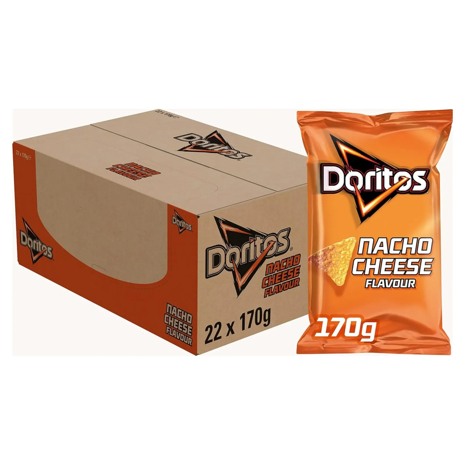 Doritos Nacho Cheese (22x 170gr) Best