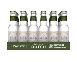 Double Dutch Cucumber & Watermelon Flesje (24x20cl) Outlet