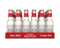 Double Dutch ginger ale flesje (24x 20cl) Outlet
