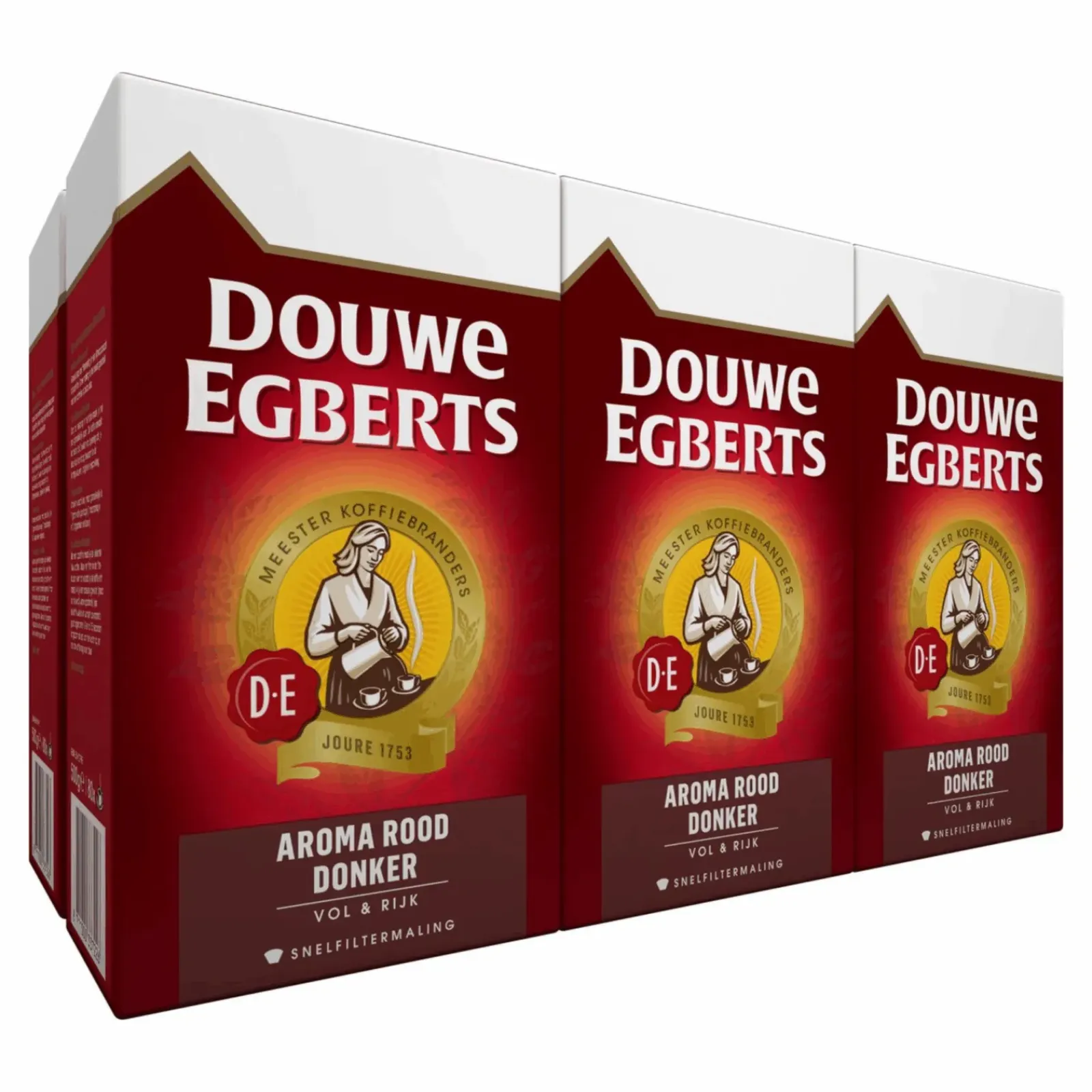 Douwe Egberts Aroma Rood Snelfilter (6x 500gr)