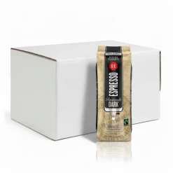 Douwe Egberts Espresso Bonen Fairtrade Dark (6x 1kg) Best