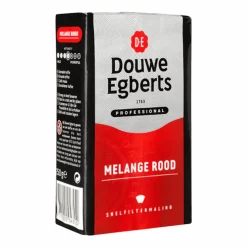 Douwe Egberts Melange Rood Snelfilter (24x 250gr) New