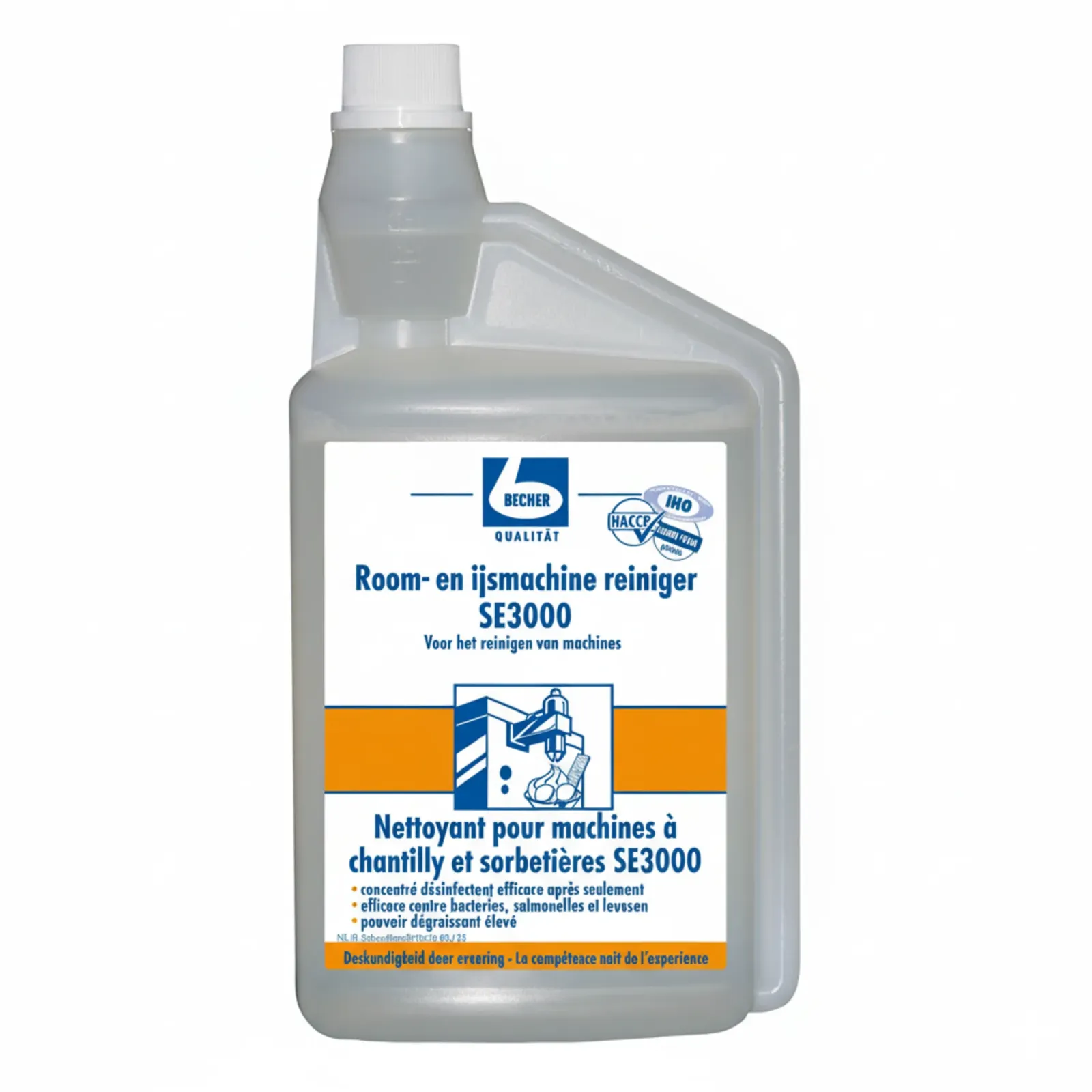 Dr. Becher Slagroom- en IJsmachine Reiniger (1 liter) Discount
