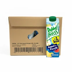 DubbelFrisss 1Kcal Appel Perzik pak (8x 350ml) Sale