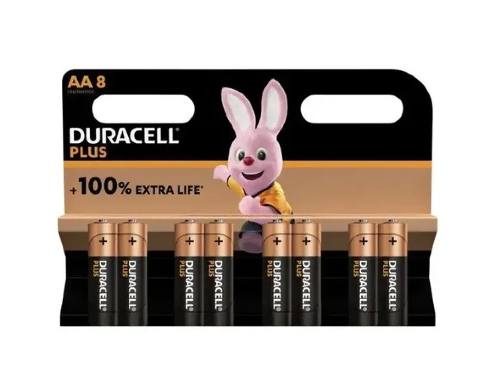 Duracell plus 100% AA 8-pack LR6/MN1500 (24 stuks) Sale