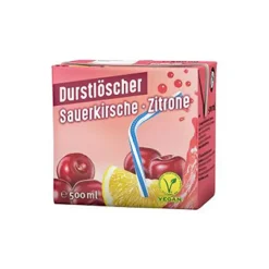 Durstloscher sauerkirsche zitrone (12x 50cl) Clearance